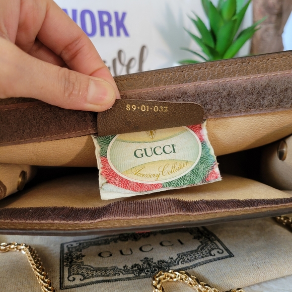 Very Cute ❤Authentic GUCCI Clutch Crossbody/Shoulder - Picture 11 of 16